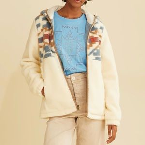 Pendleton Mariposa Berber Fleece Hooded Jacket